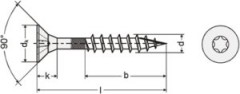 Vrut stavební KT-TORPEDO 6x100 (1)